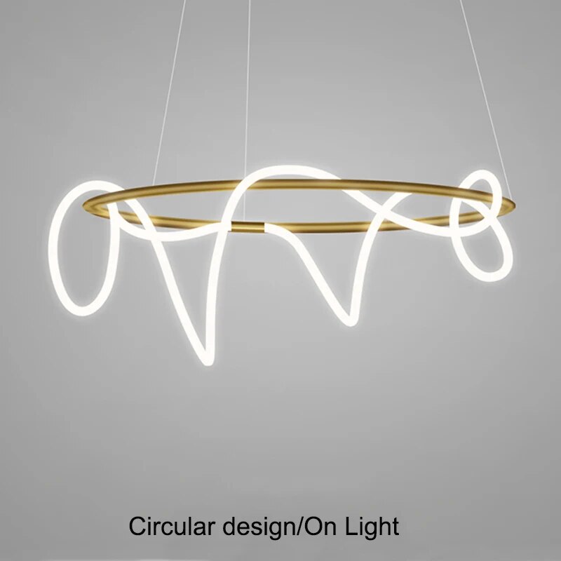 2023 Minimalist creative design pendant Lighting LED